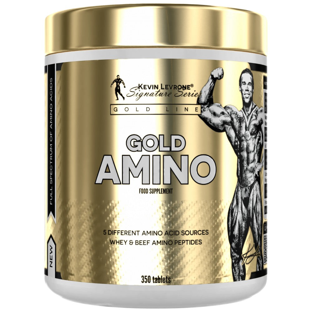 Kevin Levrone Gold Amino Whey & Beef Amino Peptides - Суроватъчни и говежди аминопептиди