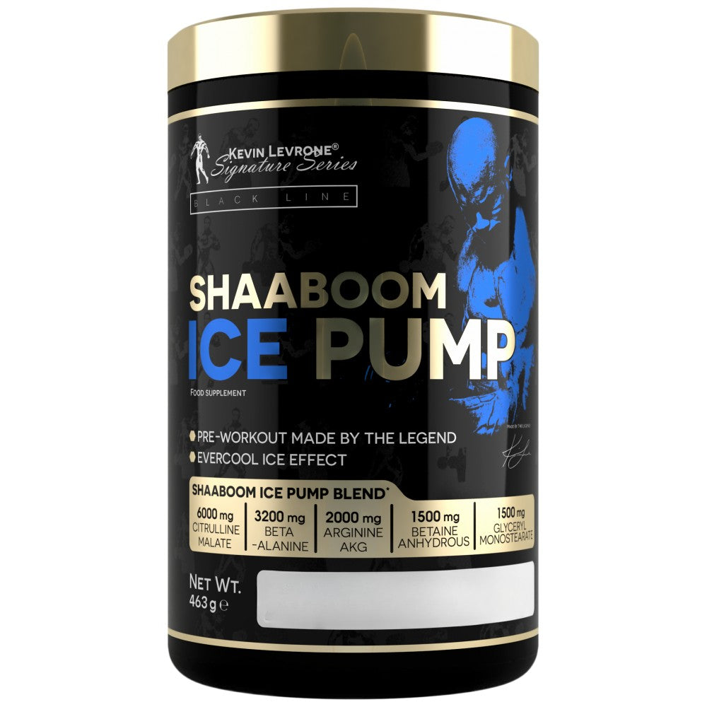 Kevin Levrone Black Line Shaaboom Ice Pump - Предтренировъчна формула с охлаждащ ефект