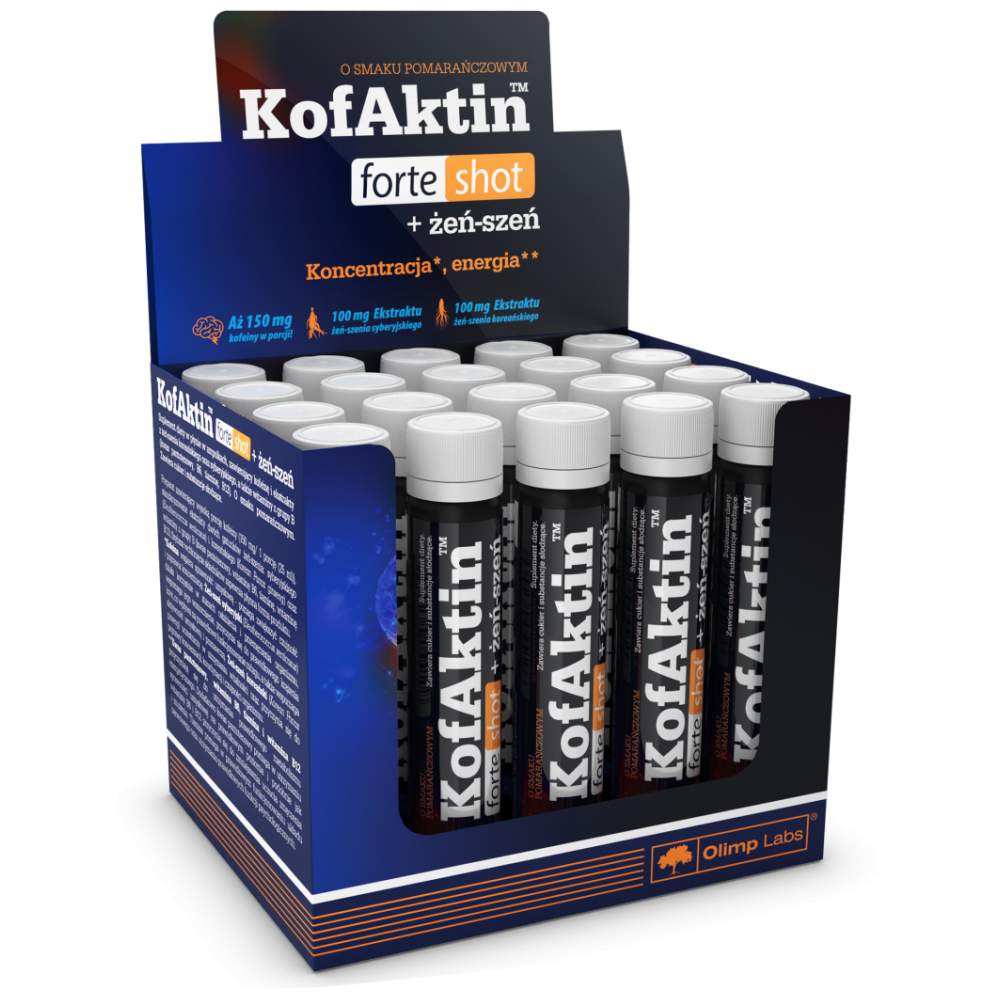 Olimp Sport Nutrition KofAktin Forte Shot - Енергиен шот с кофеин
