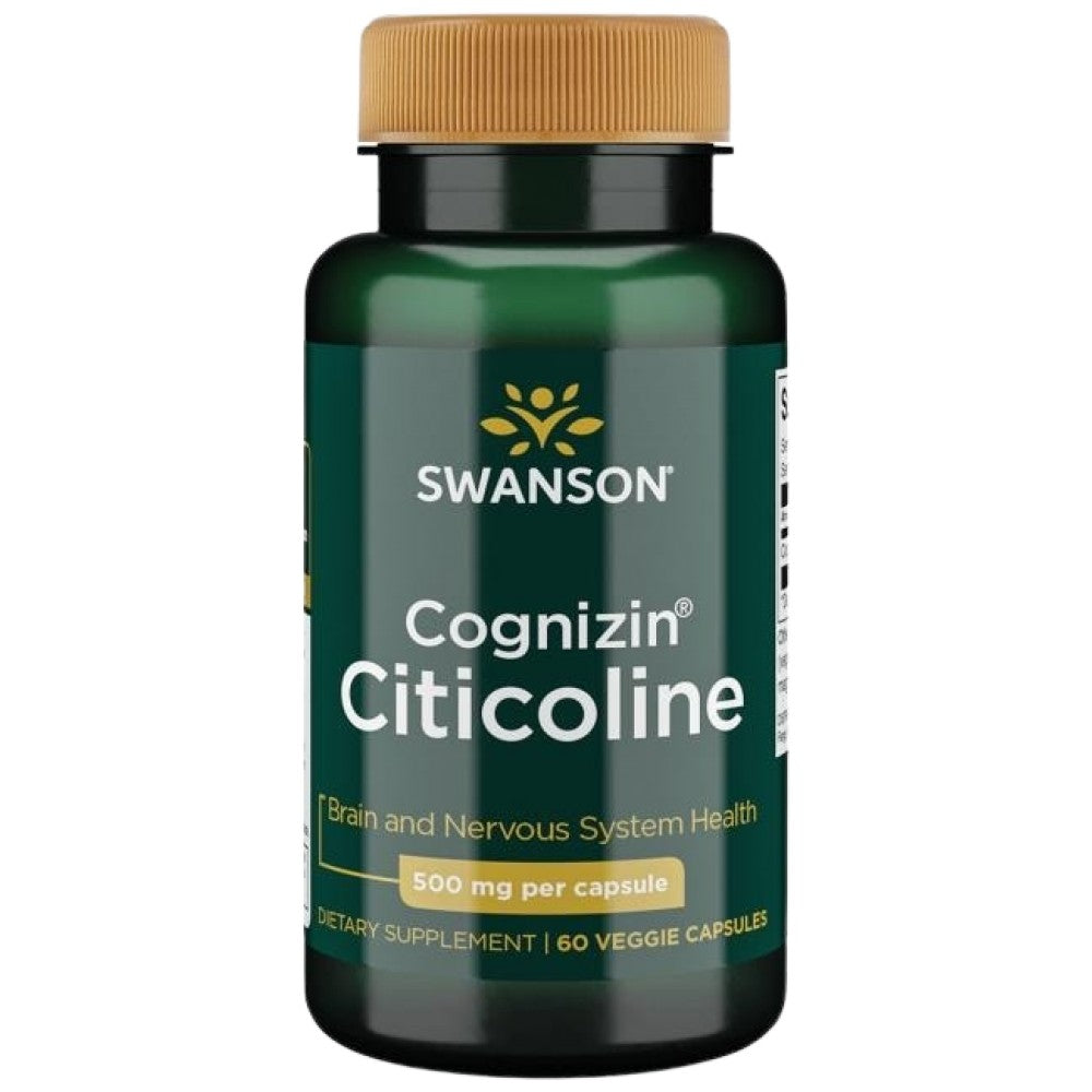 SWANSON Cognizin Citicoline 500 mg - Цитиколин 500 mg