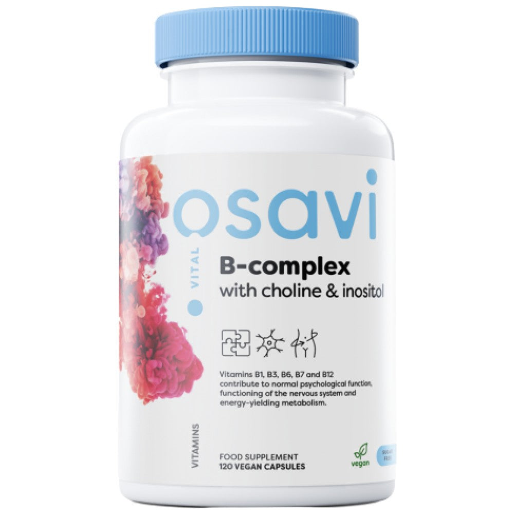 Osavi B-Complex with Choline & Inositol - Витамин B комплекс с холин и инозитол