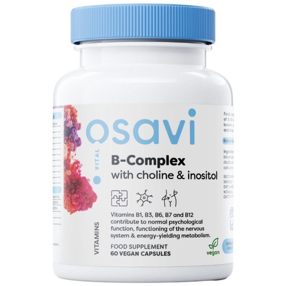 Osavi B-Complex with Choline & Inositol - Витамин B комплекс с холин и инозитол