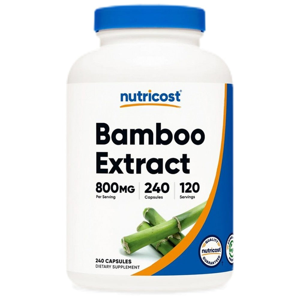 Nutricost Bamboo Extract 800 mg - Екстракт от бамбук 800 mg за коса