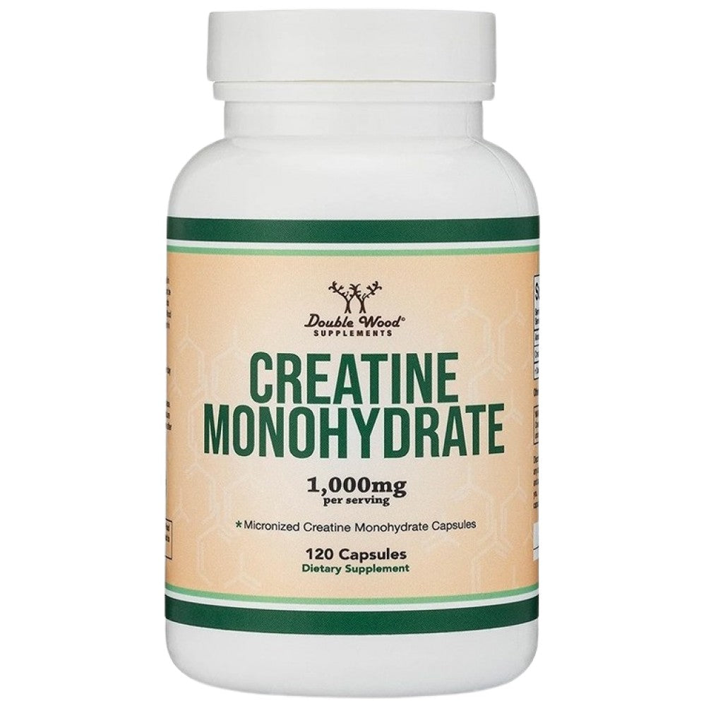 Double Wood Supplements Creatine Monohydrate 500 mg - Креатин монохидрат 500 mg