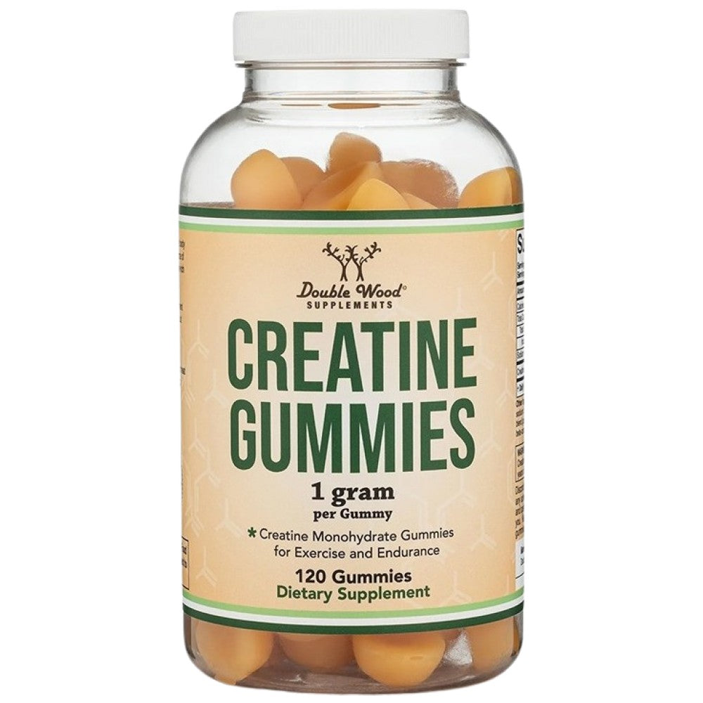 Double Wood Supplements Creatine Gummies 1000 mg - Креатин гъми 1000 mg