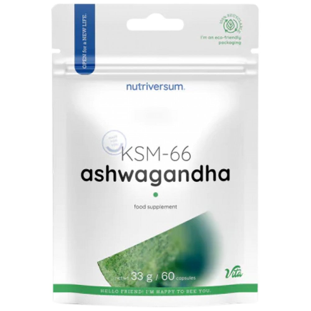 Nutriversum KSM-66 Ashwagandha 245 mg - Ашваганда KSM-66 245 mg