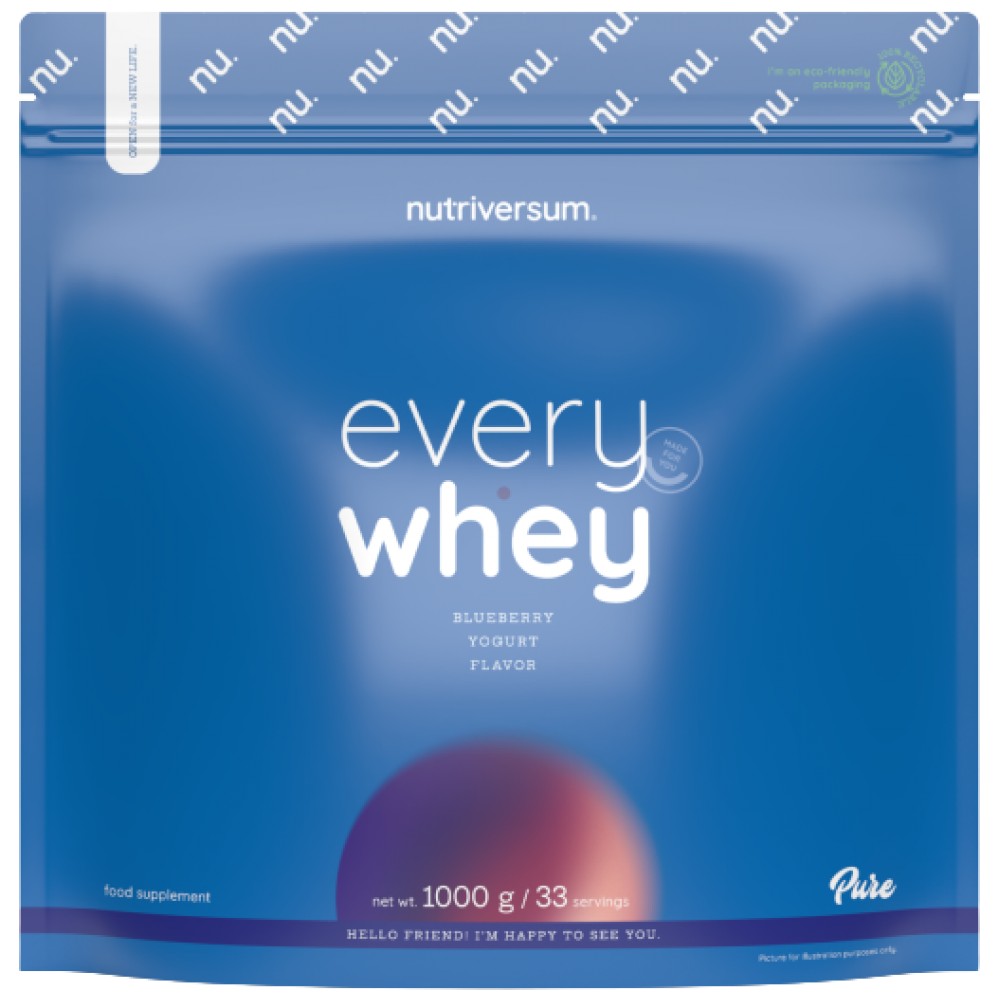 Nutriversum Every Whey 100% Whey Protein Concentrate - Суроватъчен протеин концентрат