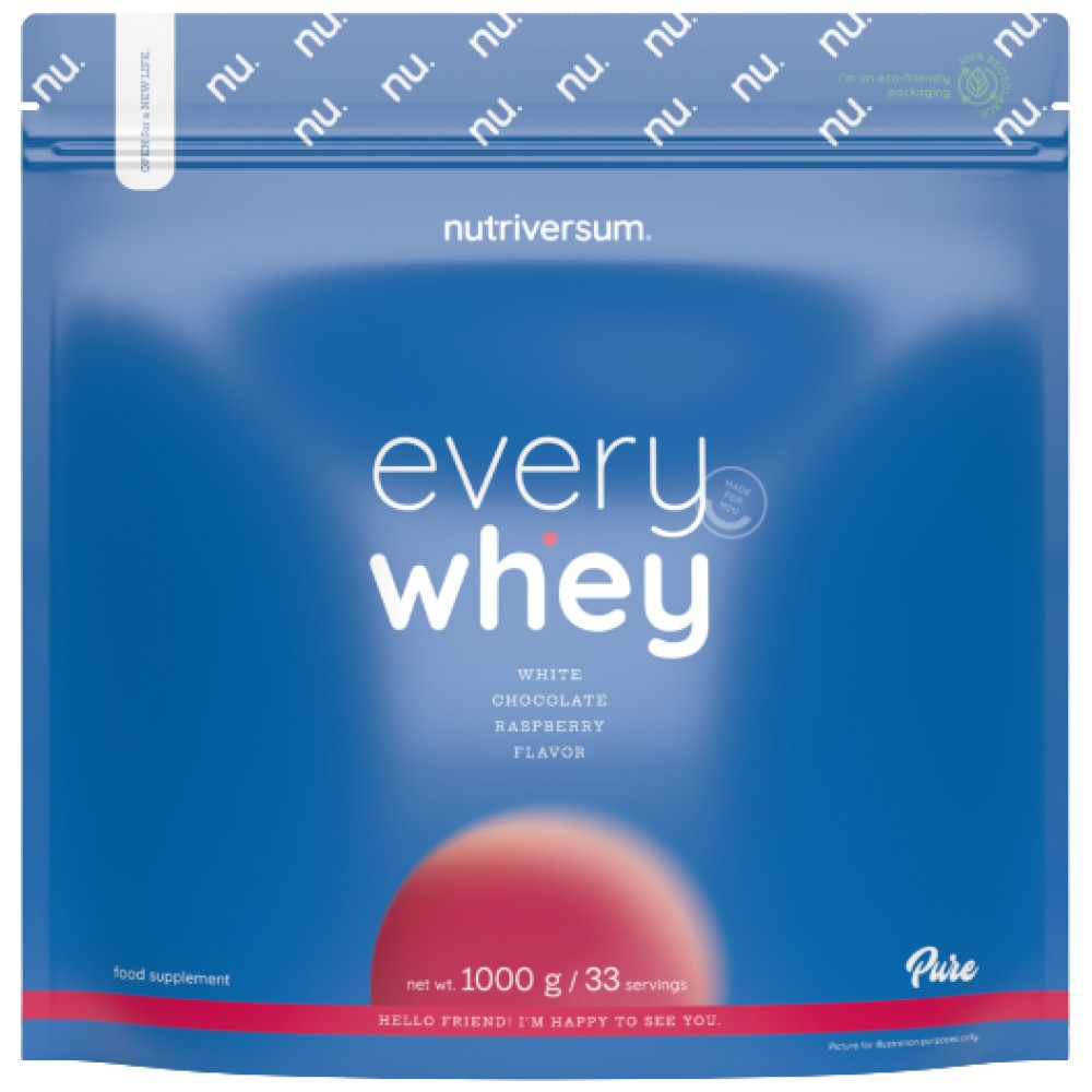 Nutriversum Every Whey 100% Whey Protein Concentrate - Суроватъчен протеин концентрат