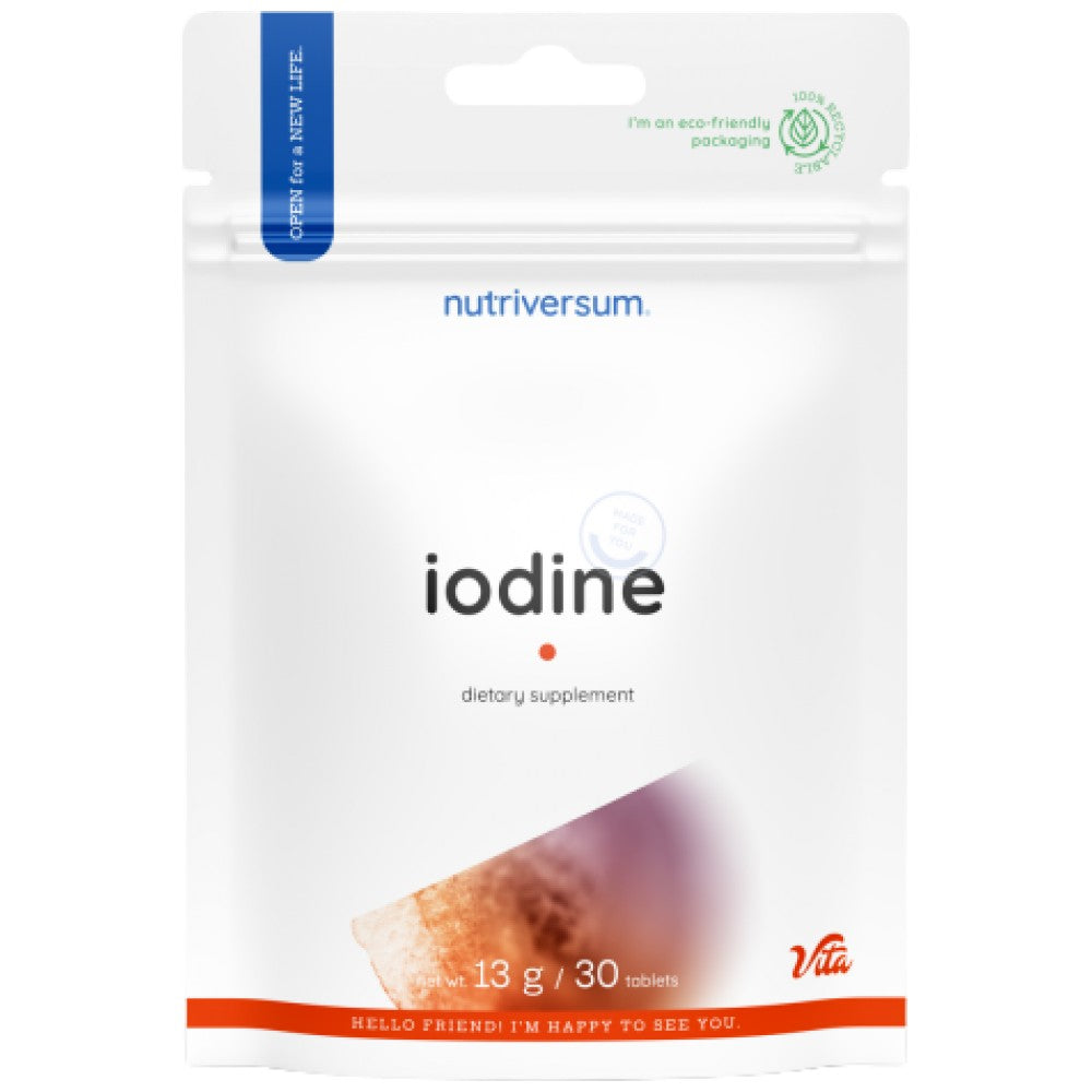 Nutriversum Iodine Tablet 100 mcg - Йод 100 mcg таблетки