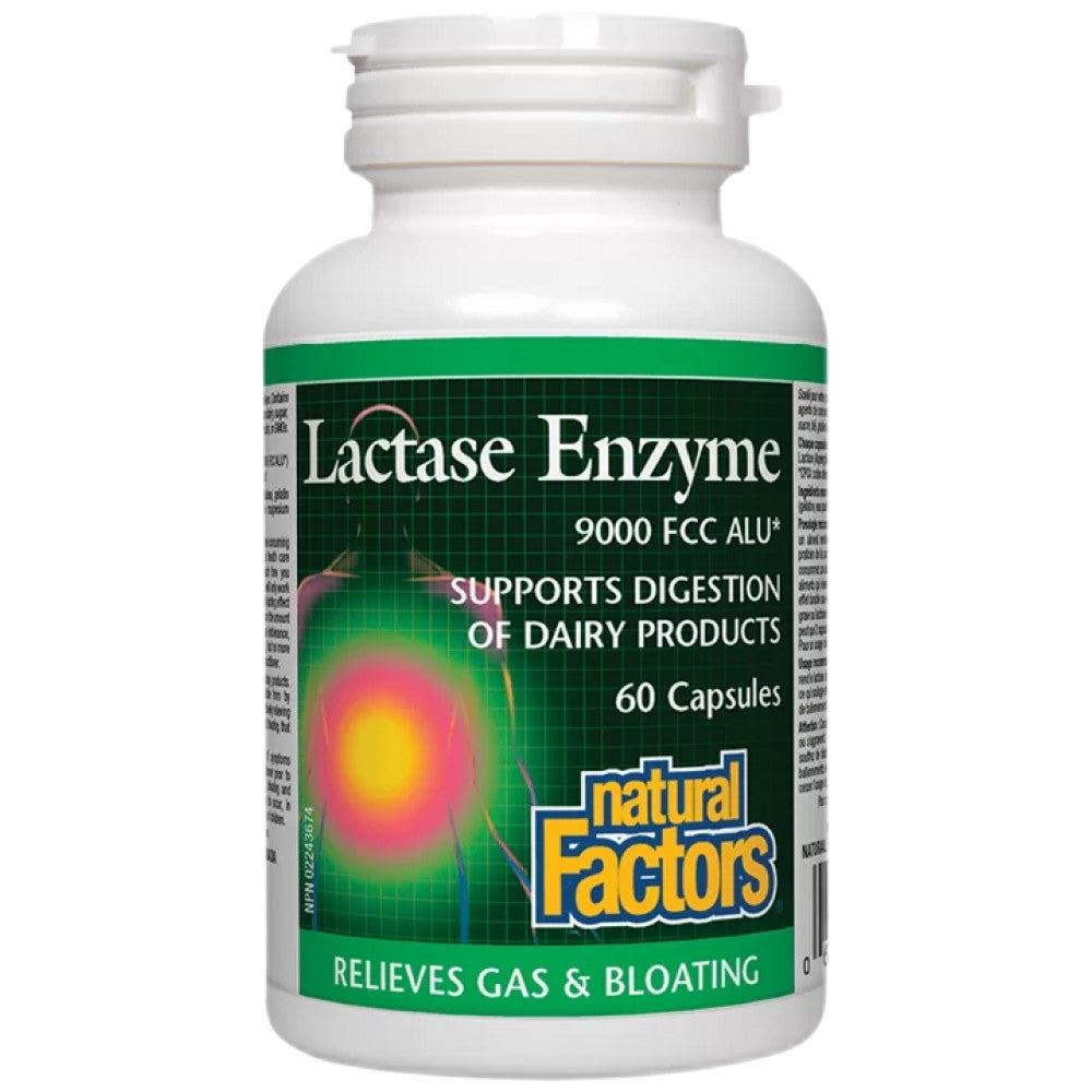 Natural Factors Lactase Enzyme 250 mg - Лактаза ензим 250 mg