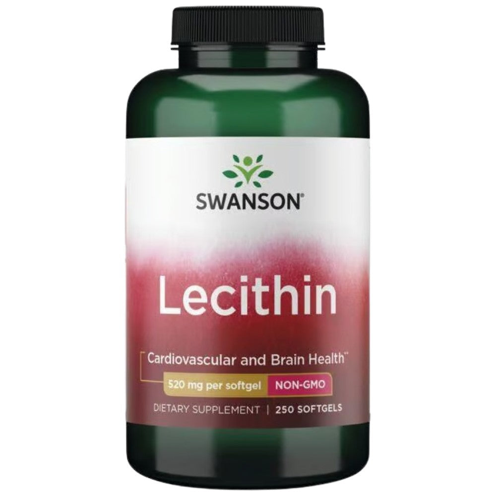 SWANSON Soy Lecithin Non-GMO 520 mg - Соев лецитин 520 mg