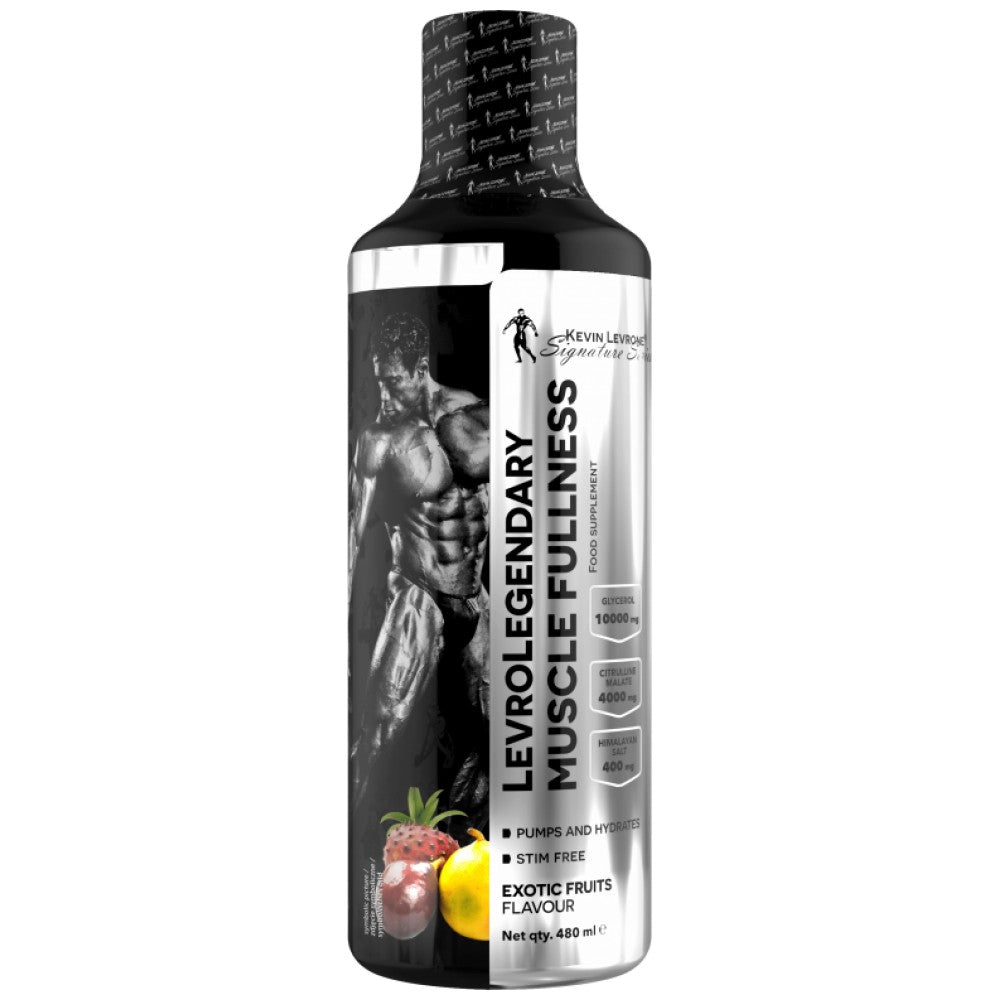 Kevin Levrone LevroLegendary Muscle Fullness Liquid Stimulant-Free Glycerol & Citrulline Mega Pump - Течен помпа бустер без стимуланти