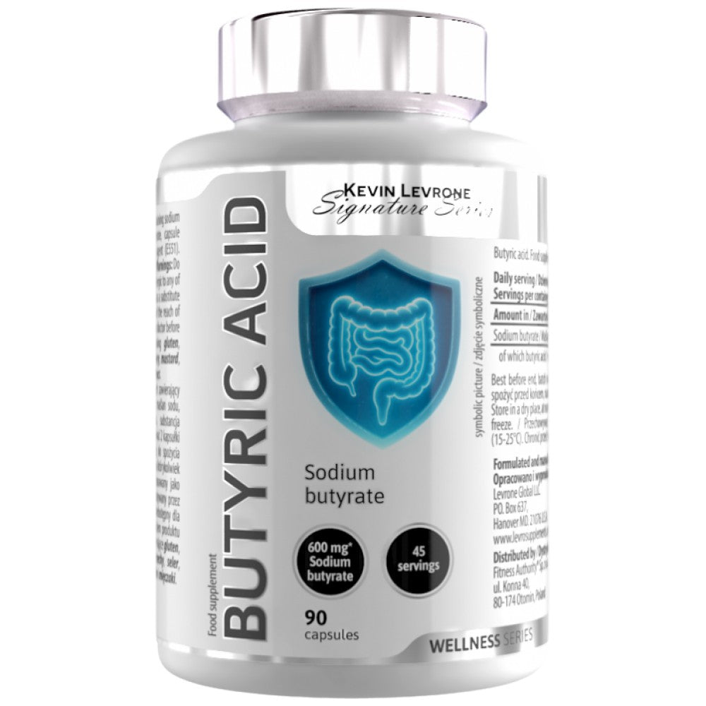 Kevin Levrone Wellness Butyric Acid 300 mg - Маслена киселина 300 mg за червата