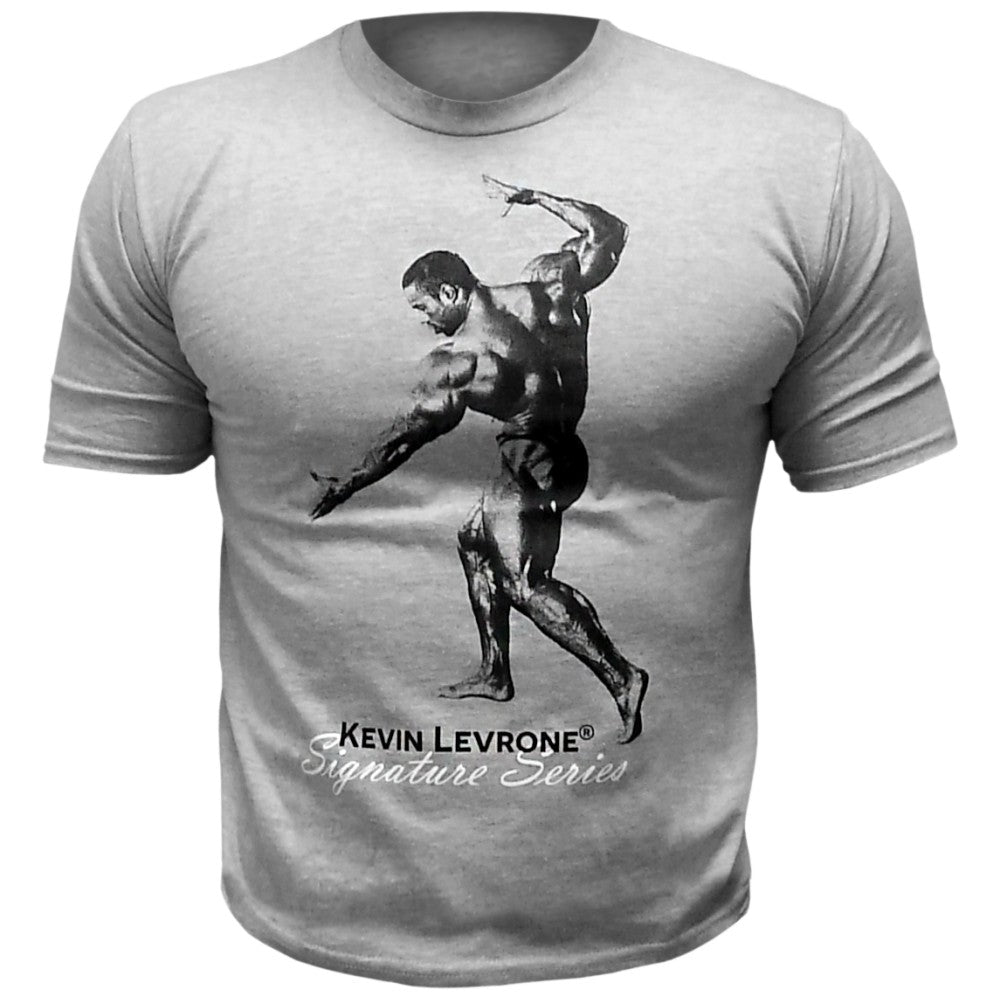 Kevin Levrone T-Shirt Grey - Мъжка тениска (сива)