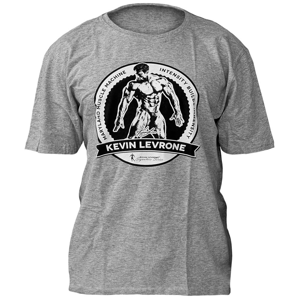 Kevin Levrone T-Shirt Maryland Muscle Machine Grey - Мъжка тениска сива