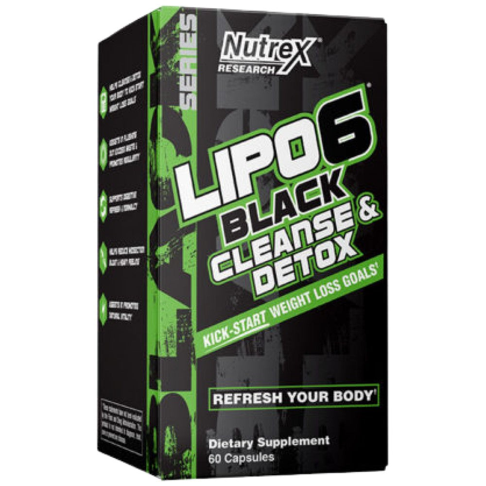 Nutrex Lipo 6 Black Cleanse & Detox - Детокс формула