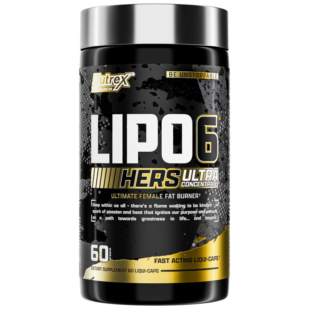 Nutrex Lipo 6 Hers Black UC - Термогенен фетбърнър за жени