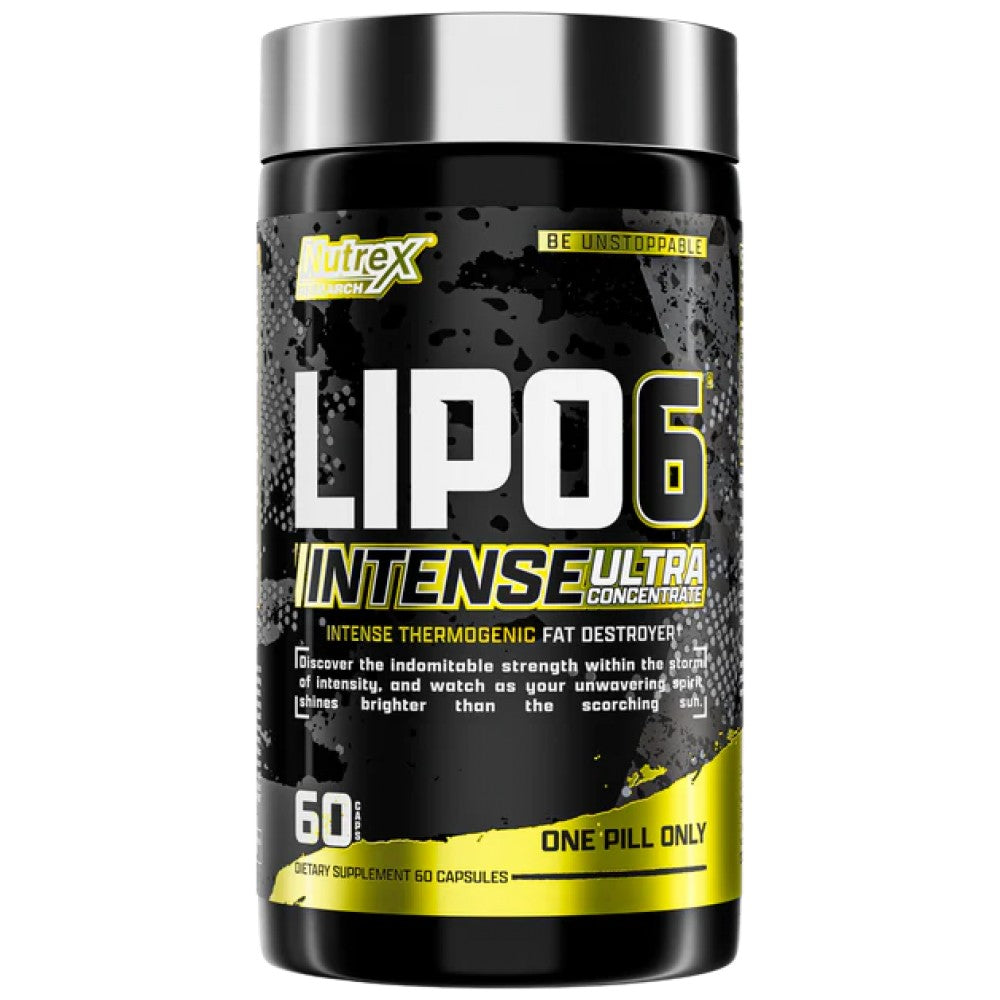 Nutrex Lipo 6 Black Intense Ultra Concentrate - Термогенен фетбърнър