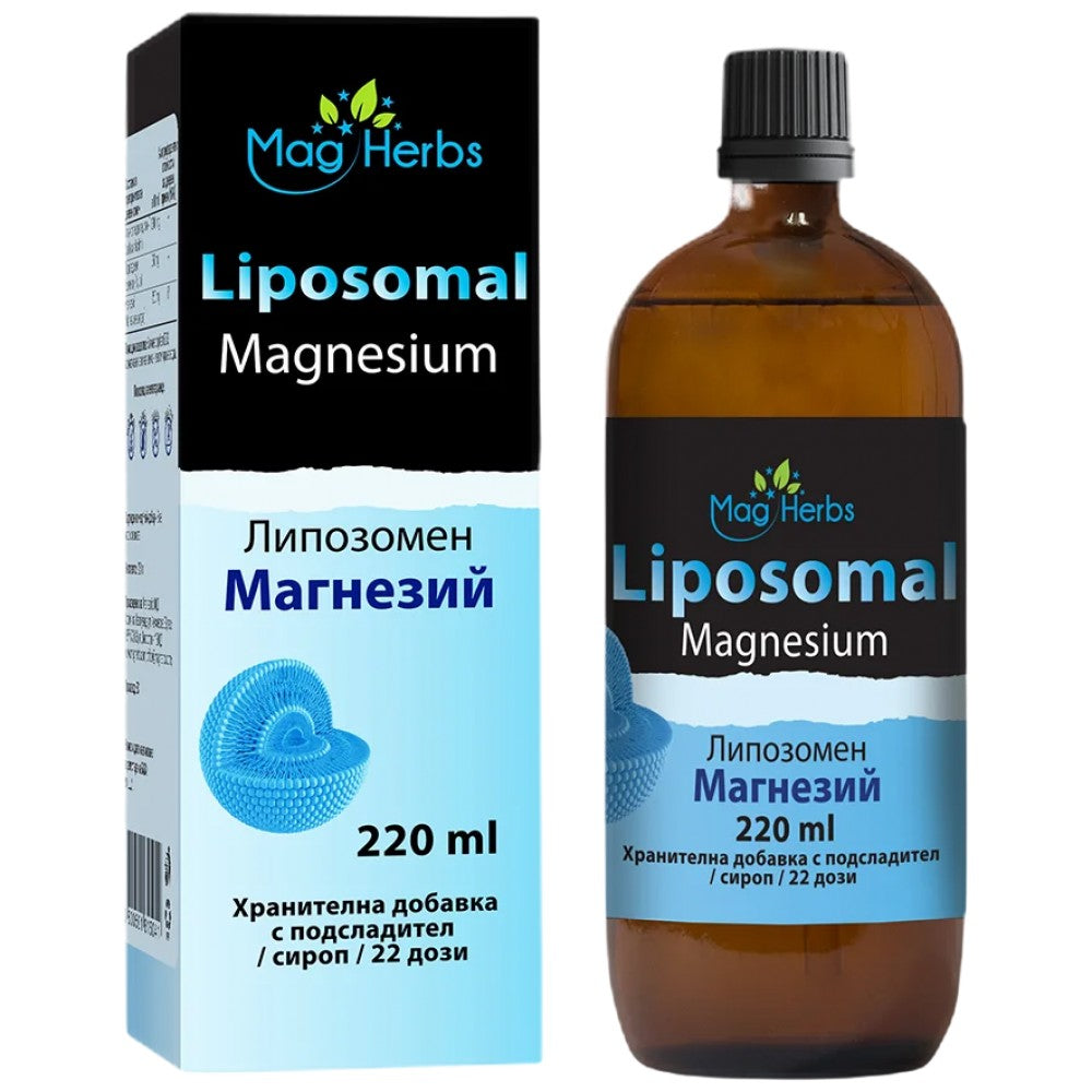 MagHerbs Liposomal Magnesium as Magnesium Citrate - Липозомен магнезий цитрат