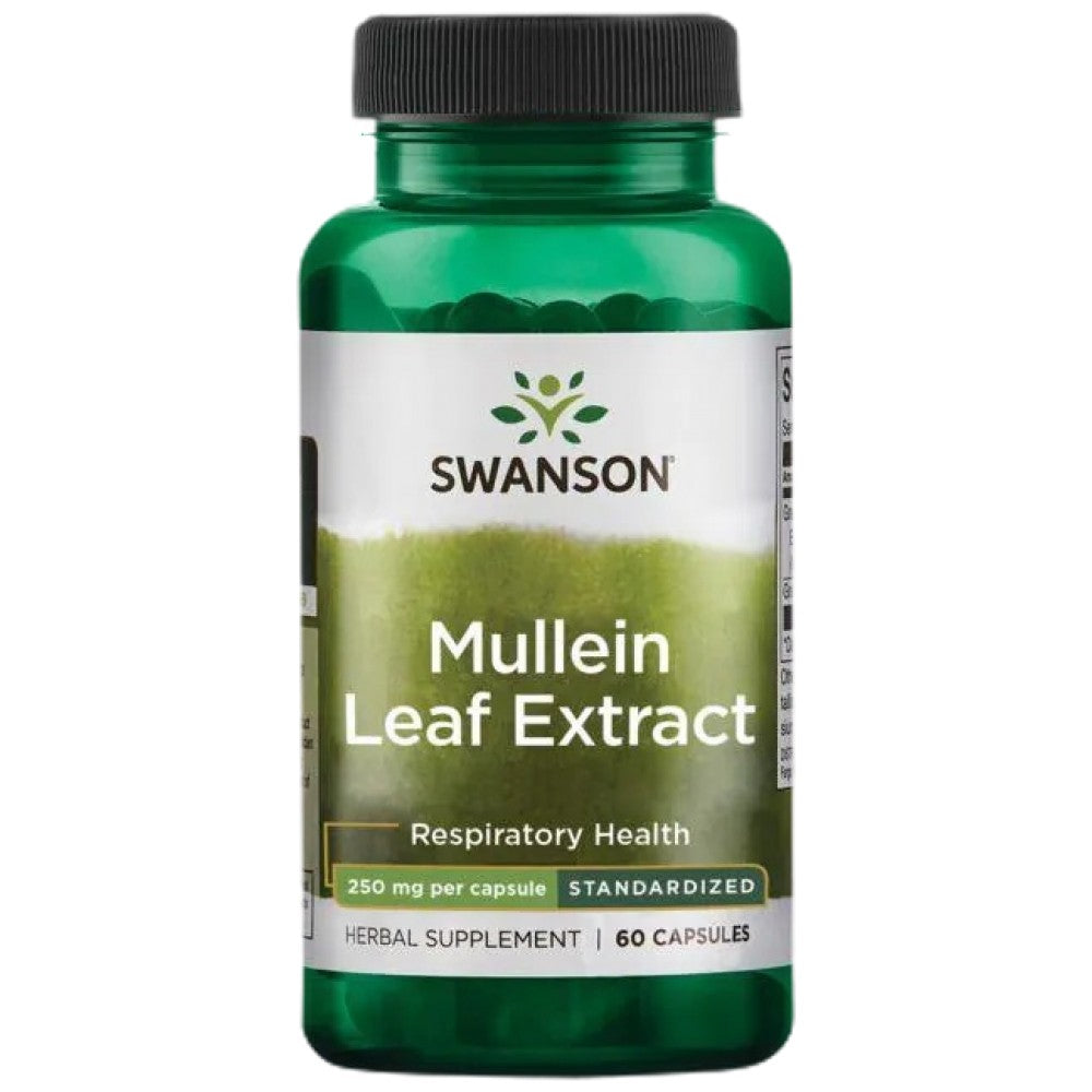 SWANSON Mullein Leaf Extract 312.5 mg - Лопен лист екстракт 312.5 mg
