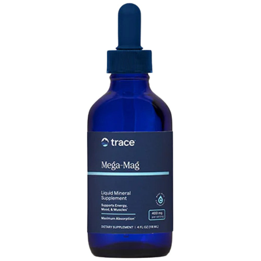 Trace Minerals Mega-Mag 400 mg - Течен магнезий 400 mg
