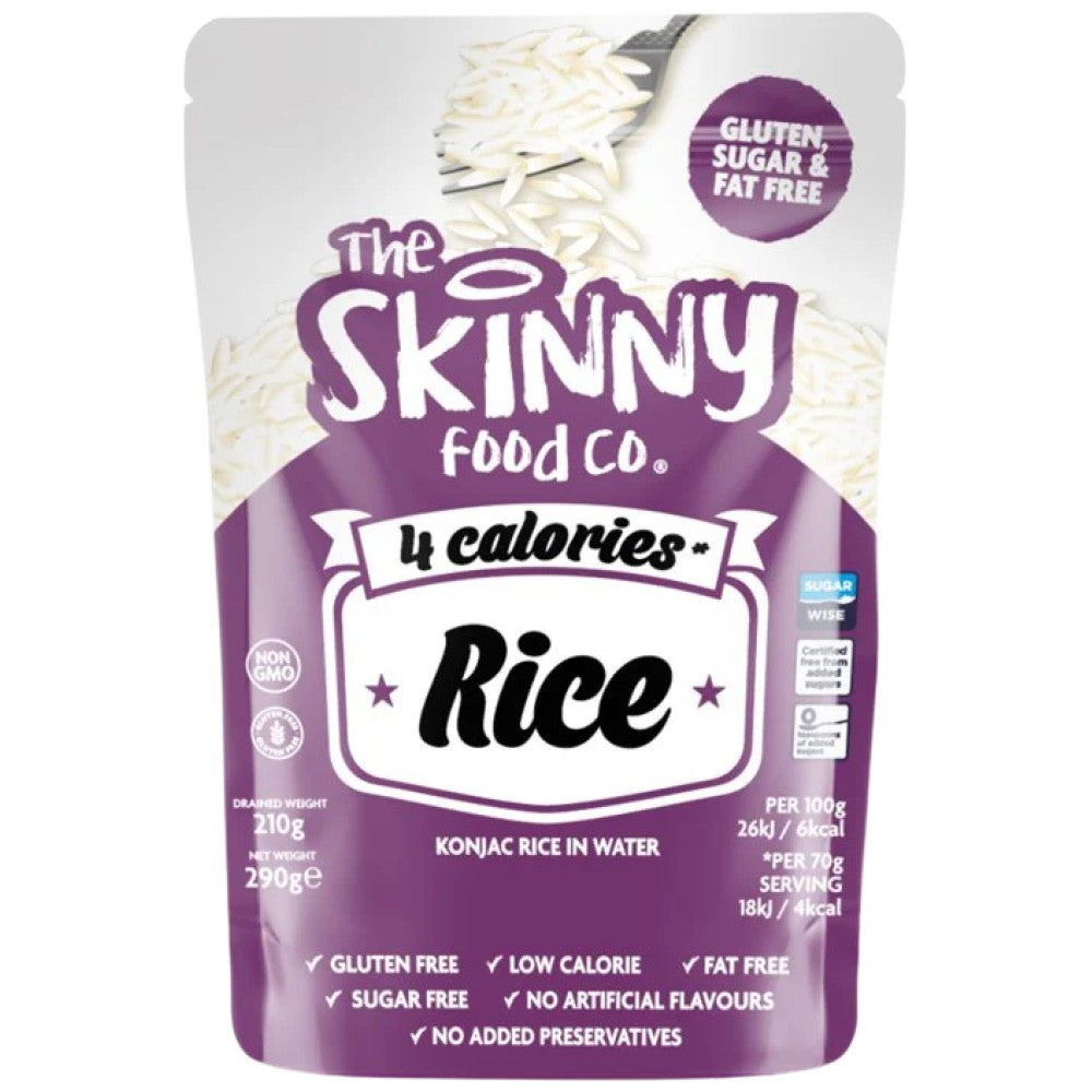 Skinny Food Co 4 Calorie Konjac Skinny Rice - Конжак ориз нискокалоричен