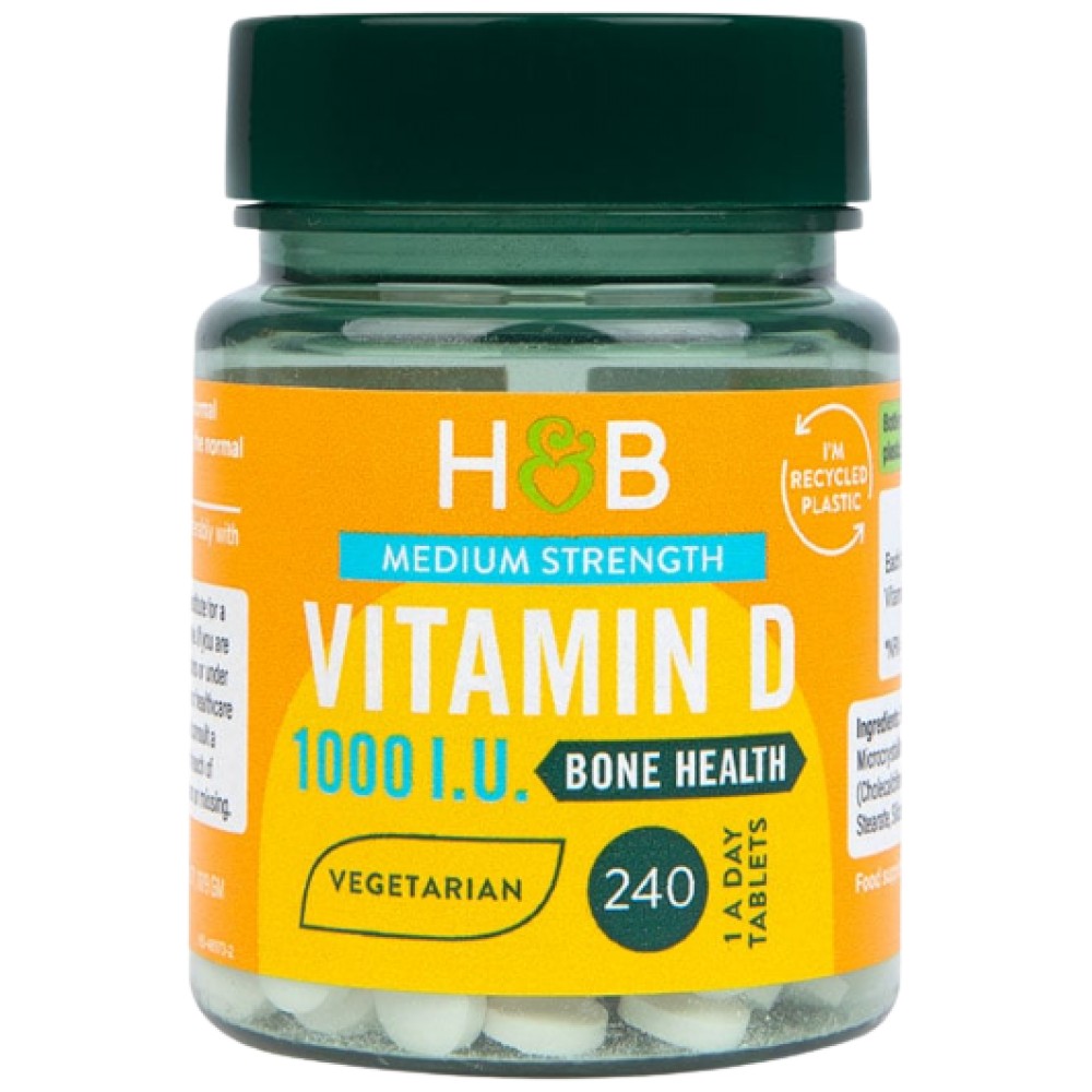 Holland And Barrett Vitamin D3 1000 IU - Витамин Д3 1000 IU