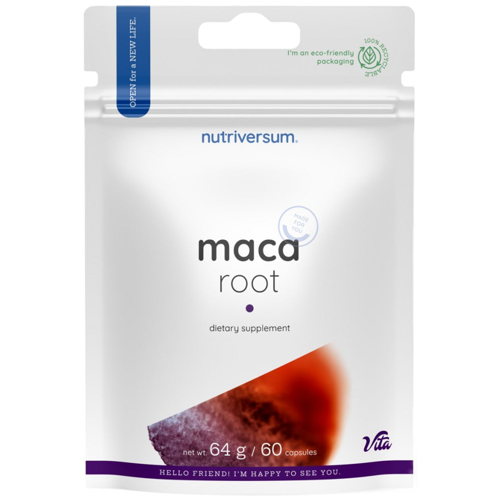 Nutriversum Maca Root 800 mg - Мака корен 800 mg