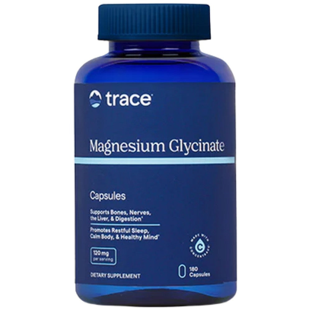 Trace Minerals Magnesium Glycinate 120 mg - Магнезиев глицинат 120 mg