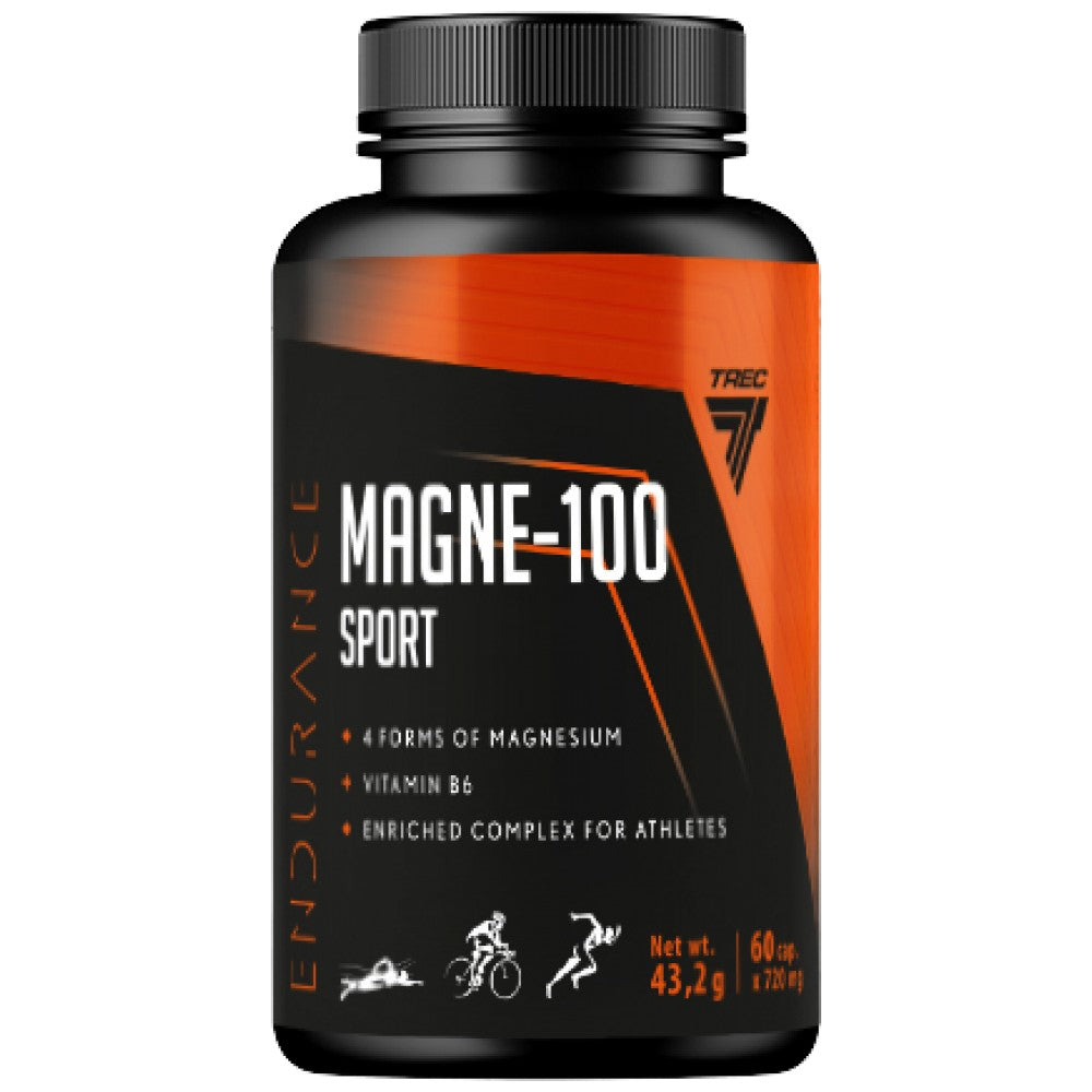 Trec Nutrition Magne 100 Sport Endurance Enriched Magnesium Complex - Магнезиев комплекс за спортисти