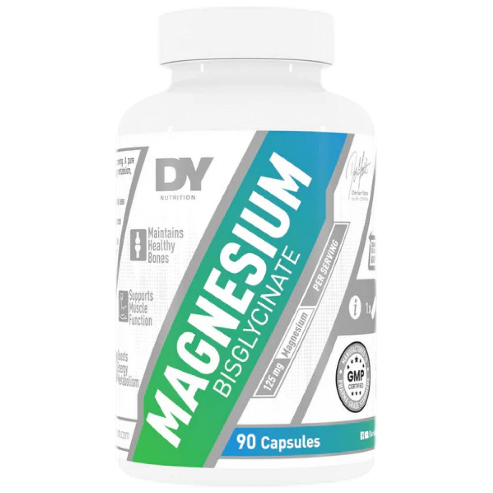 Dorian Yates Nutrition Magnesium Bisglycinate 125 mg Glycinate - Магнезиев бисглицинат 125 mg