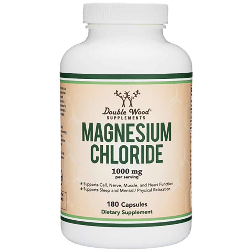 Double Wood Supplements Magnesium Chloride 120 mg - Магнезиев хлорид 120 mg