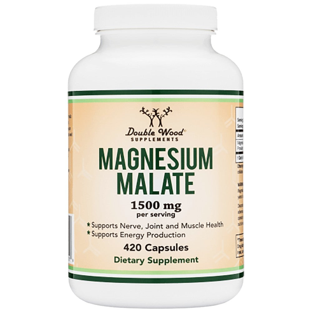 Double Wood Supplements Magnesium Malate 225 mg - Магнезиев малат 225 mg