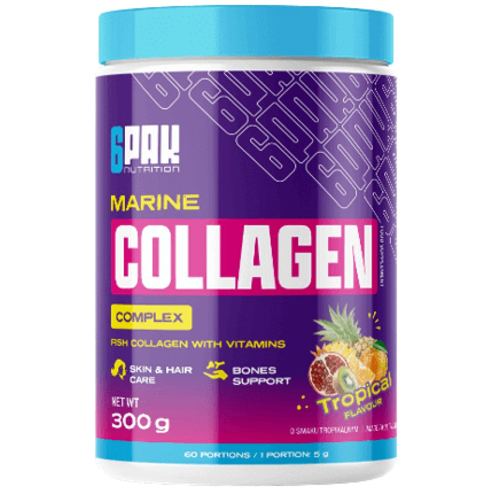 6PAK Nutrition Marine Collagen Complex with Hyaluronic Acid & Biotin - Морски колаген с хиалурон и биотин