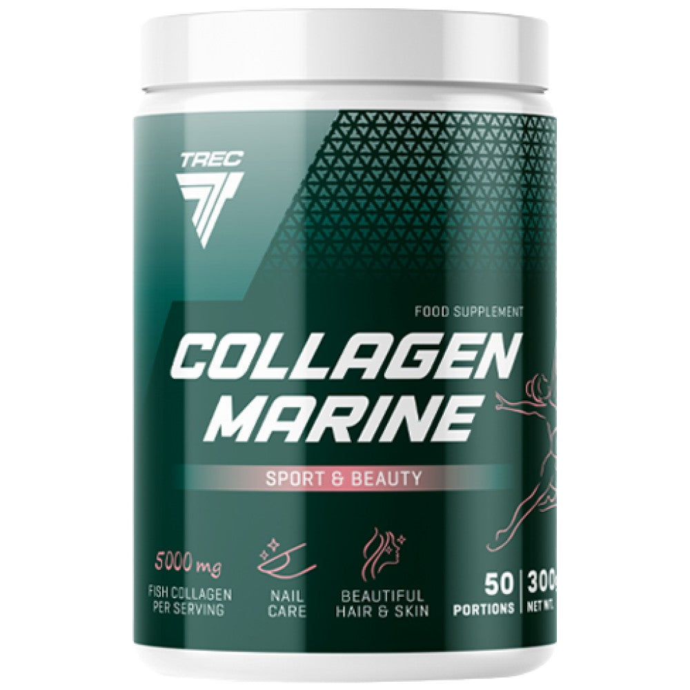 Trec Nutrition Collagen Marine with Hyaluronic Acid & Vitamins - Морски колаген с хиалурон и витамини