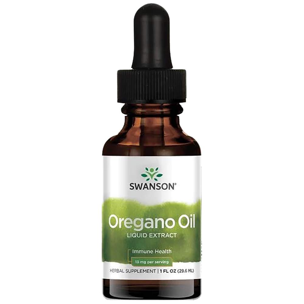 SWANSON Oil of Oregano Liquid Extract - Течно риганово масло