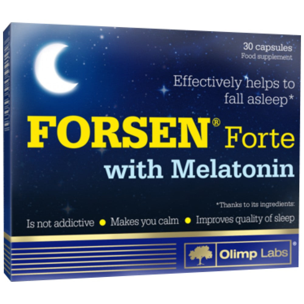 Olimp Sport Nutrition Forsen Forte + Melatonin 1 mg - Формула за сън с мелатонин