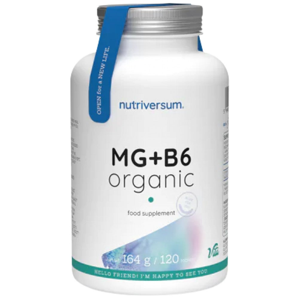 Nutriversum MG + B6 Organic Magnesium - Органичен магнезий с Б6