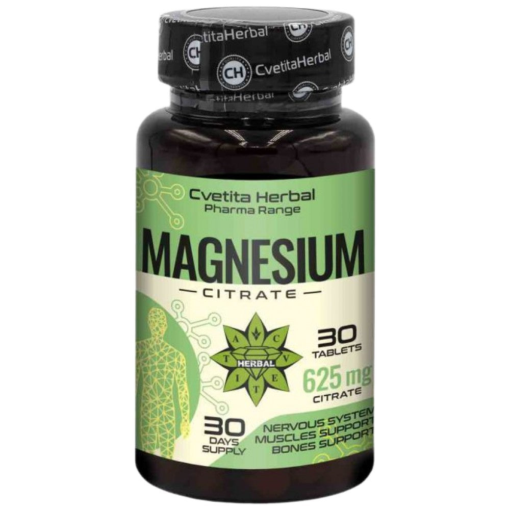 Cvetita Herbal Magnesium Citrate 625 mg - Магнезиев цитрат 625 mg
