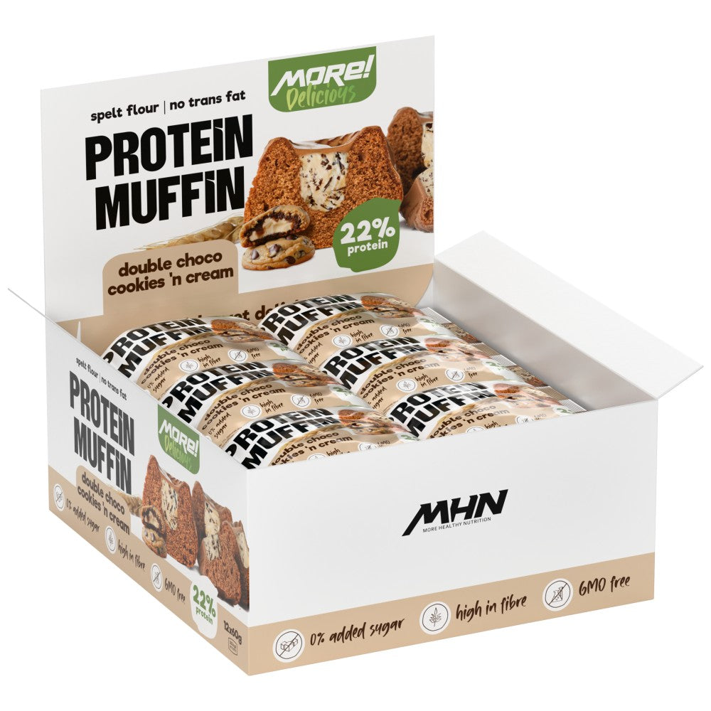 MHN Protein Muffin Double with Zero Added Sugar - Протеинов мъфин двоен без захар