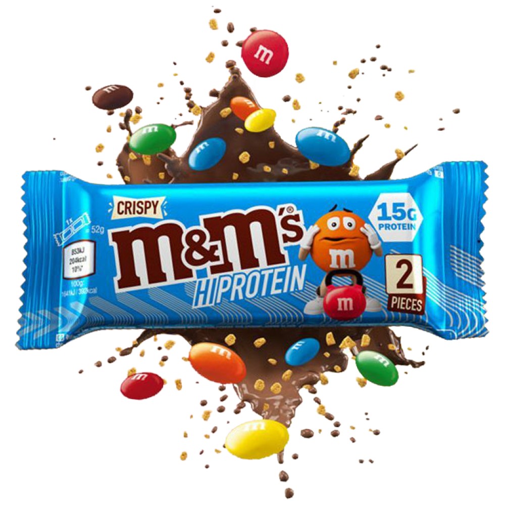 Crispy M&M's HiProtein Bar - Хрупкав протеинов бар