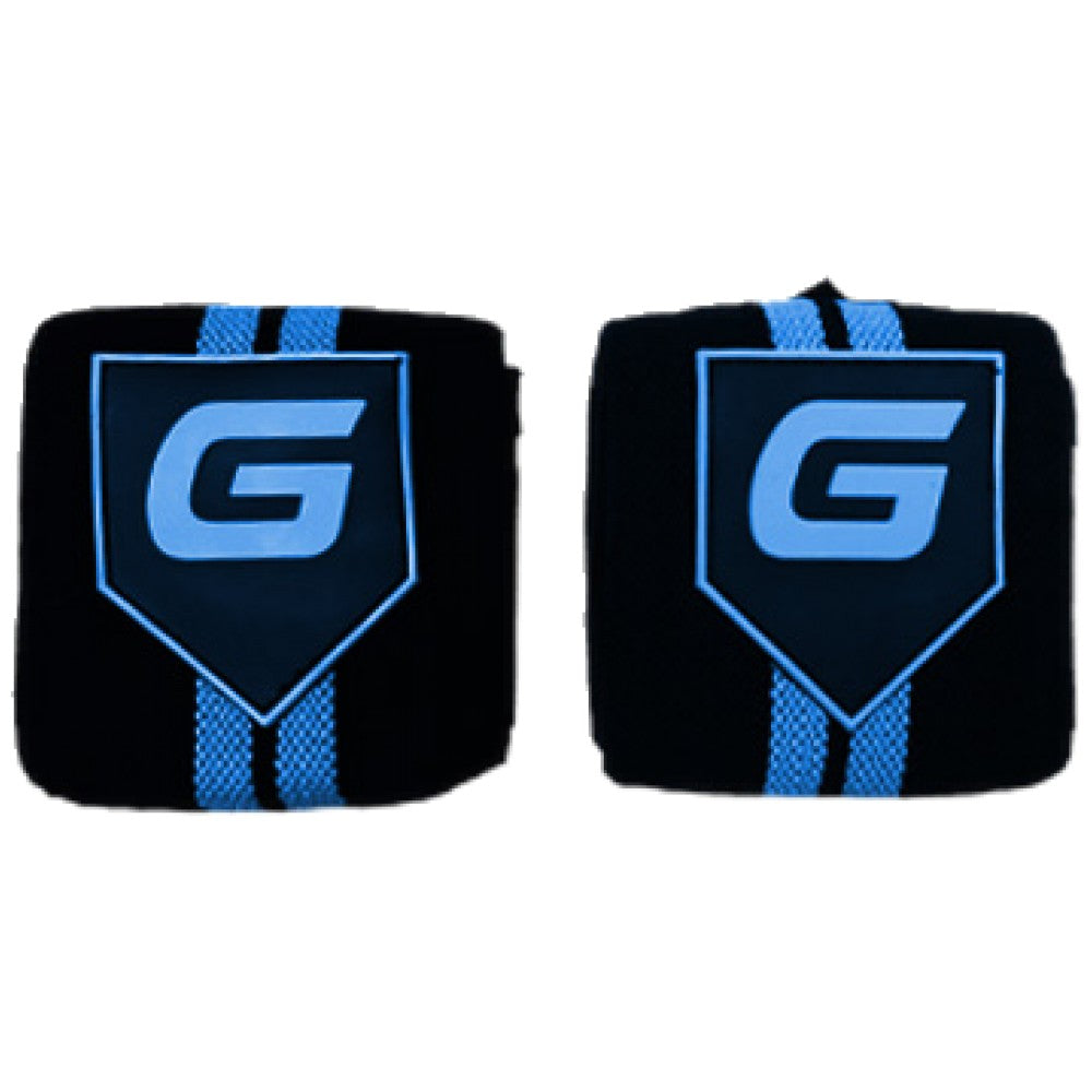 Gaspari Wrist Wraps | Тренировъчни накитници - Черно и синьо