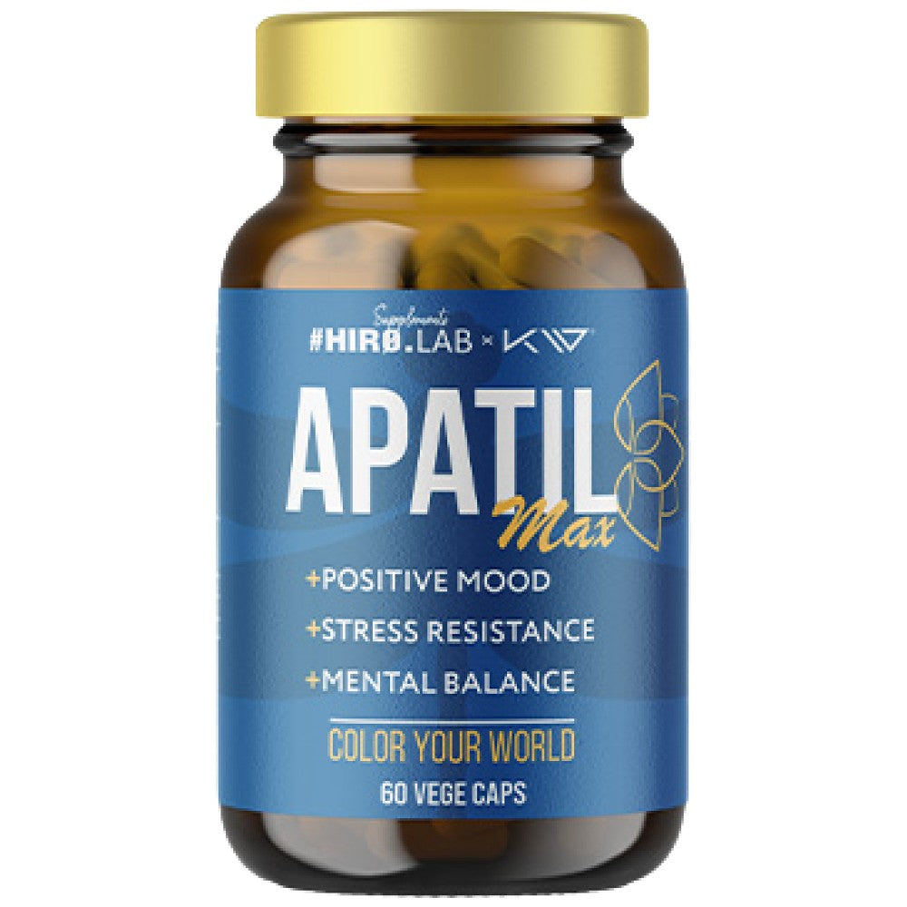 Hero.Lab Apatil Max with Ashwagandha, Saffron & Ginseng - Адаптогени срещу стрес