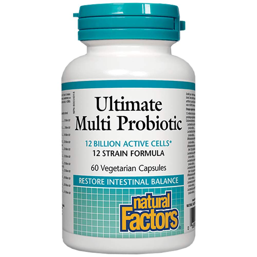 Natural Factors Ultimate Multi Probiotic 12 Billion - Пробиотик 12 млрд.