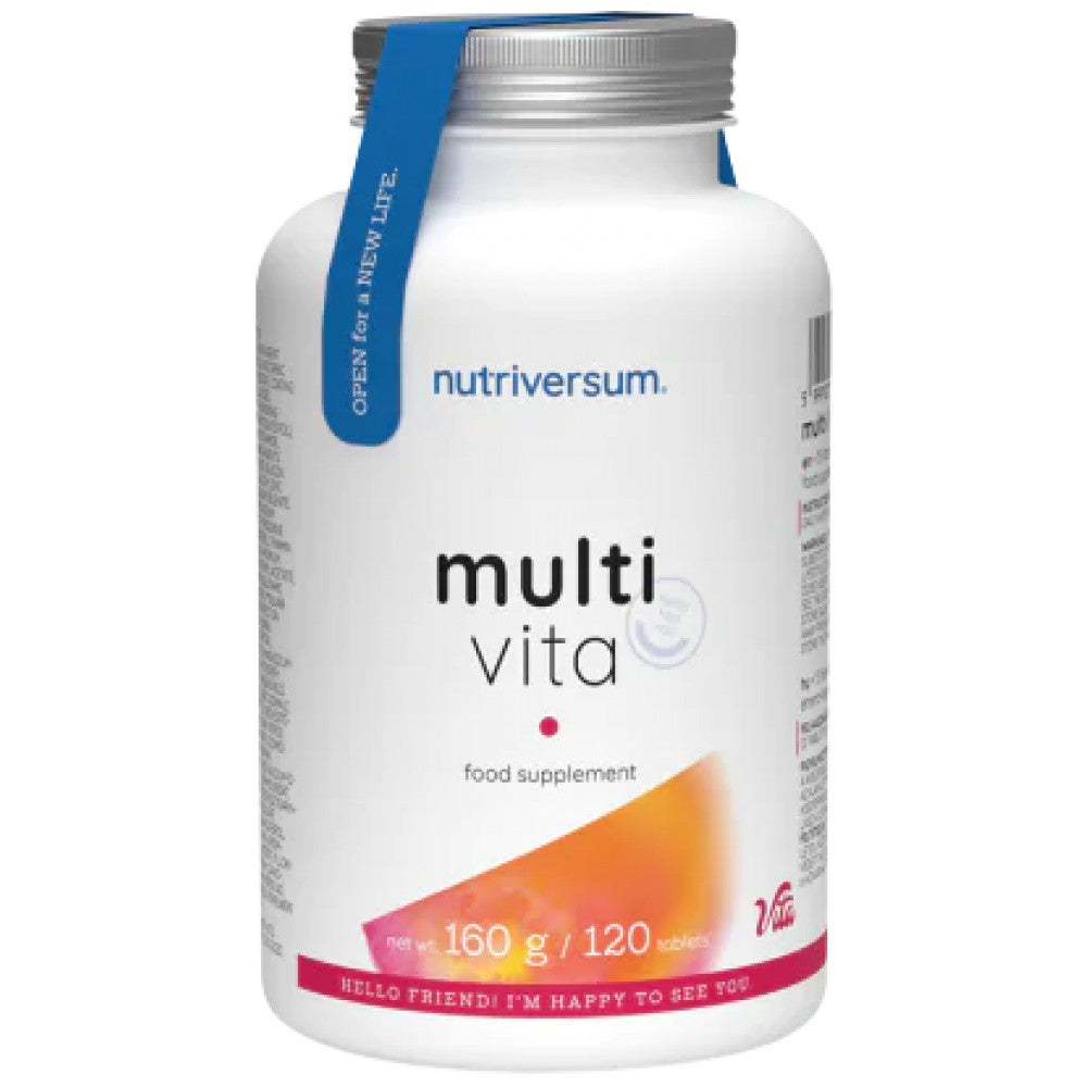 Nutriversum Multi Vita Vitamins & Minerals Daily Formula - Дневни мултивитамини