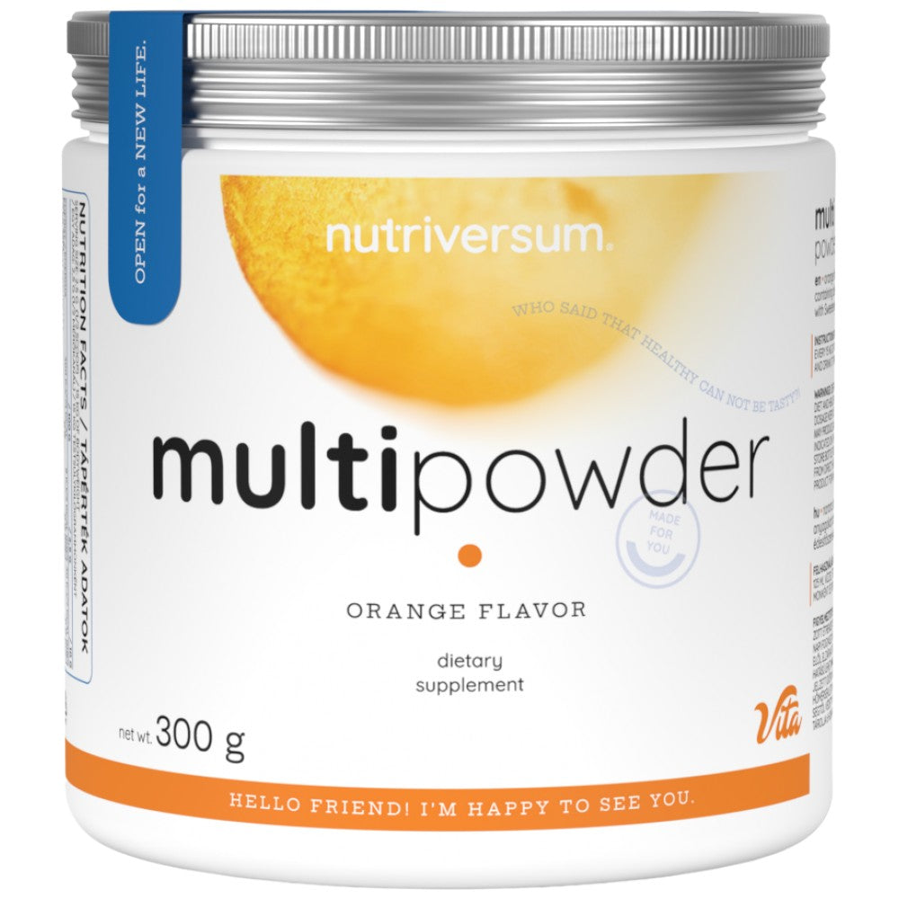 Nutriversum Multi Powder With Vitamins & Minerals - Мултивитамини на прах