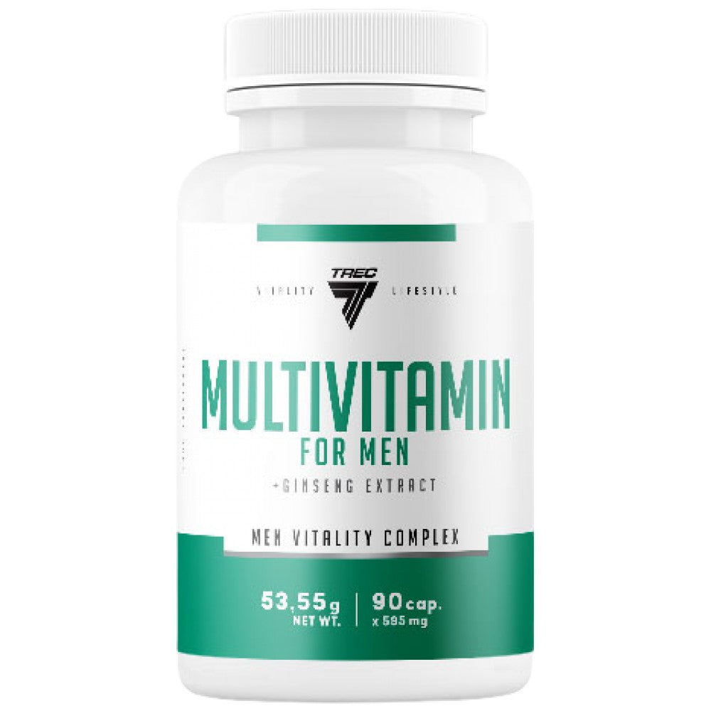 Trec Nutrition Multivitamin for Men Men Vitality Complex - Мултивитамини за мъже