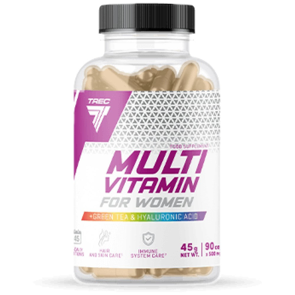 Trec Nutrition Multivitamin for Women with CoQ10 & Hyaluronic Acid - Мултивитамини за жени с Q10 и хиалурон