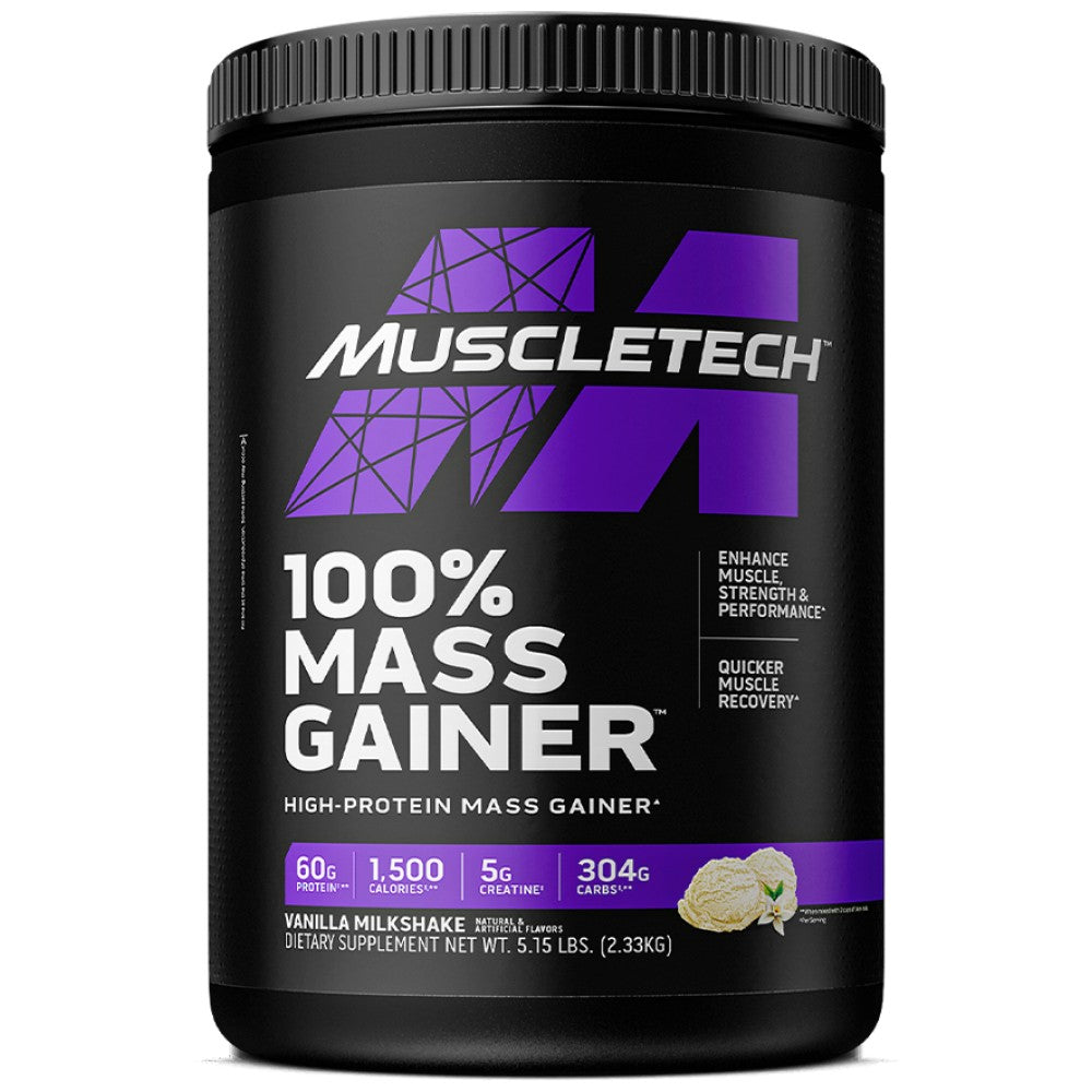 MuscleTech 100% Mass Gainer - Високопротеинов гейнър