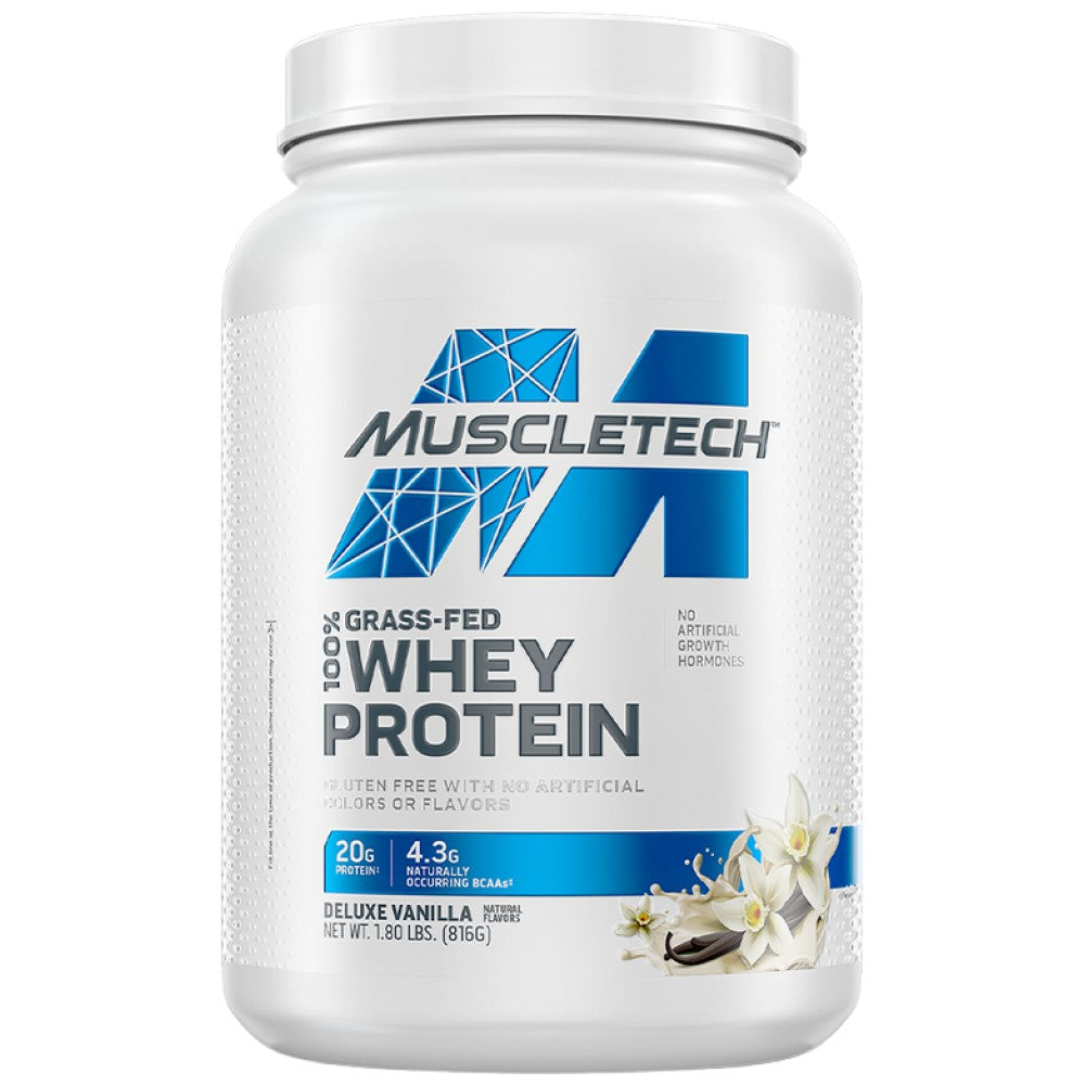 MuscleTech Grass-Fed 100% Whey Protein - Суроватъчен протеин от пасищни животни